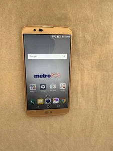LG K10 16GB MS428 Gold MetroPCS Unlocked Good #255 - Picture 1 of 13