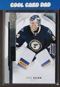Carte Jake Allen - 2015-16 Upper Deck Premier #34 St. Louis Blues /399 - Photo 1 sur 3