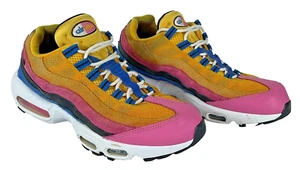 Nike Air Max 95 Running Shoes Yellow Pink CZ9170-700 Low Top Lace Up SIZE 10 - Picture 1 of 9