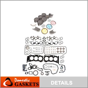 Full Gasket Set Bearings Pistons Fit 05-16 Toyota Avalon Camry Lexus 3.5L 2GRFE - Picture 1 of 12