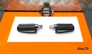 Harley Davidson pedane pedalini cromati Bar & Shield originali Softail Dyna 883 - Foto 1 di 13