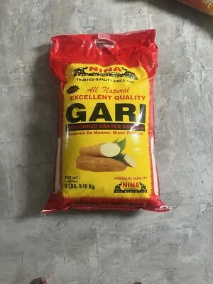 Garri / Garri blanco 20 lb Foto 1 de 2