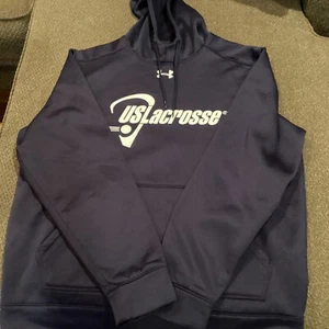 US Lacrosse Under Armour Hoodie Herren L Top Zustand - Bild 1 von 4