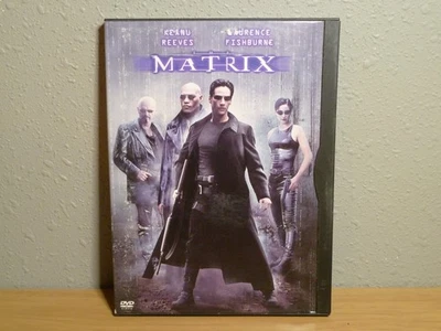 The Matrix (DVD, 1999, Sci-Fi Classic) Keanu Reeves, Laurence Fishburne - Image 1 of 2
