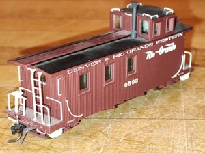 Blackstone Models HOn3 B340950 Flying Grande Herald D&RGW 0503 Long Caboose - Picture 1 of 12