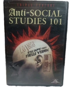 Anti-Social Studies ESCAPE FROM NEW YORK, The USUAL SUSPECTS, LEAVING LAS VEGAS - Picture 1 of 4