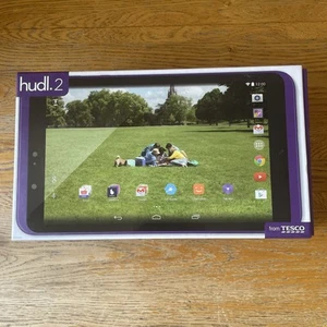 Tesco Hudl 2 8.3 inch Android Tablet - 16GB - The Perky Purple One - Boxed - Afbeelding 1 van 4