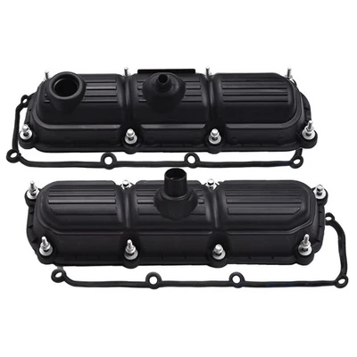 2x Valve Covers for 04-10 Dodge Grand Caravan Chrysler Town & Country 3.3L 3.8L - Image 1 of 4