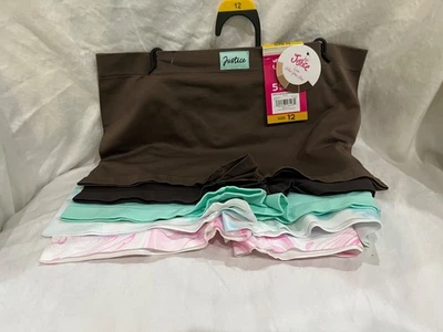 Paquete de 5 calzoncillos cortos para niños Justice talla 12 multicolor Love Who NUEVO Foto 1 de 3