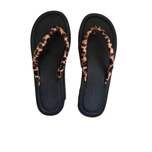 14th & Union Audrina Animal Print Flatform/Platform Sandal, Womens Size 10M - Picture 1 of 4