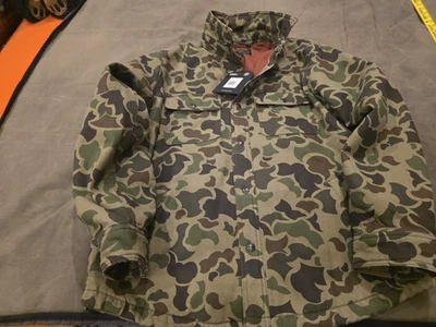 FILSON FLEECE LINED JAC-SHIRT TUNDRA SHRUB CAMO LARGE NWT SOLD OUT - Image 1 of 4