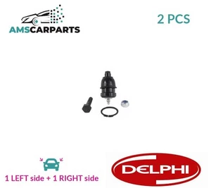 SUSPENSION BALL JOINT PAIR FRONT OUTER LOWER TC1647 DELPHI 2PCS NEW - Picture 1 of 5