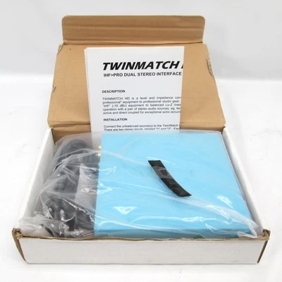 NEW Henry Engineering TwinMatch HD 4-Ch Dual Stereo Level & Impedance Interface - Image 1 of 4