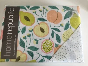 H R Peachy Keen Super King Quilt Cover Set BNIP RRP $199.99 - Picture 1 of 5