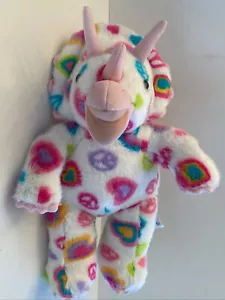Peluche triceratopo laboratorio costruisci un orso dinosauro cuori arcobaleno peluche - Foto 1 di 11