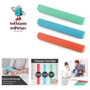Flex Therapy Strengthener Bar for Tennis Elbow, Golfers Elbow, Tendonitis - P... - Picture 1 of 8