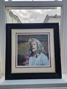 Robert Lenkiewicz Limited Edition Print Self Portrait Holding Rose 1998 - Picture 1 of 12