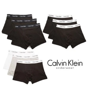 Calvin Klein Men's CK Trunks Boxer Shorts Underwear 3 Pack classic fit