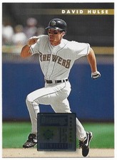 1996 Donruss David Hulse - Milwaukee Brewers #410