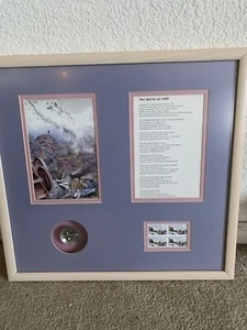 Klondike Gold Rush Alaska Valdes Pass Copper River 1898 Framed Picture,Stamps,+ - Picture 1 of 9