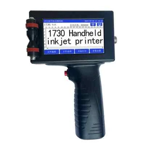 12.7mm portable handheld inkjet printer production date barcode inkjet - Afbeelding 1 van 6