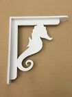 SeaHorse Mailbox post decor decorative bracket kit PVC Sea Horse Corbel