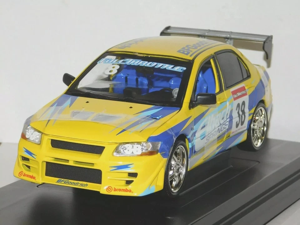 MITSUBISHI LANCER EVOLUTION VII 2002 THE FAST AND THE FURIOUS RC2 53607B 1:18 - Image 1 of 2