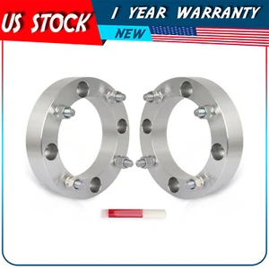 2 Pcs 1.5" 4x156 12x1.5 Wheel Spacers For RZR Trail 900 XC High Performance - Foto 1 di 9