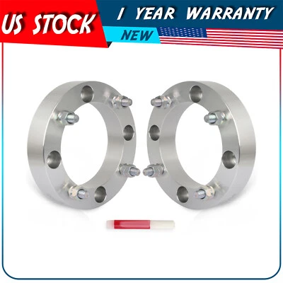 2 Pcs 1.5" 4x156 12x1.5 Wheel Spacers For RZR Trail 900 XC High Performance - Image 1 of 4