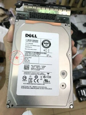 0W348K W348K Dell 600GB 15K RPM 6Gbps 64MB 3.5" SAS Hard Drive HUS156060VLS600 - Image 1 of 3