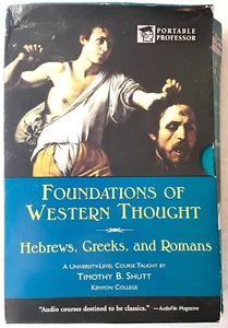 Foundations Of Western Thought Portable Professor 8 CDs & Guidebook Philosophy - Picture 1 of 3