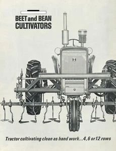 IH McCormick International Beet Bean Cultivators 4 6 12 Rows Sales Brochure - Picture 1 of 11