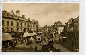 (Gu313-438) Real Photo of Broadgate, COVENTRY c1910 Unused VG-EX - Picture 1 of 1