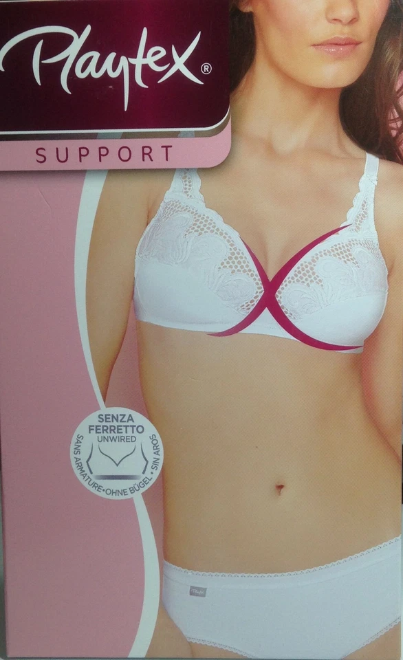 Reggiseno PLAYTEX CRISS-CROSS art.6176-TUTTE le Misure-Coppa morbida B-C-D-TUTTE - Immagine 1 di 4