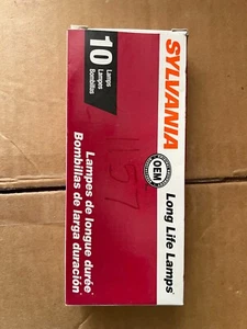 SYLVANIA 1157 Long Life Miniature Bulb, (Contains 10 Bulbs) - Picture 1 of 2