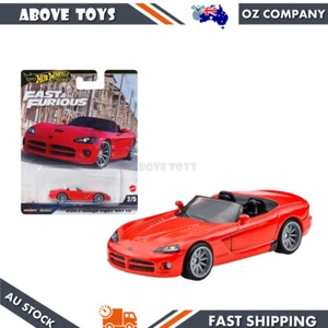 Hot Wheels Premium Fast & Furious 2003 Dodge Viper SRT10 Diecast Supercar - Picture 1 of 4