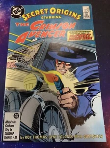 Secret Origins #5 The Crimson Avenger 1986 - Picture 1 of 5
