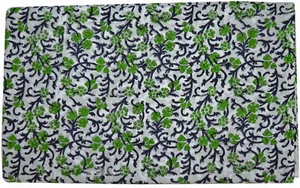 Cotton fabric lot Block Floral Print Cotton Fabric Dressmaking Sewing 10 Yard - Picture 1 of 5