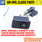 Opel Ascona C Kadett E Gsi Tasto Regolazione Specchi Retrovisori Nuovo 90207211