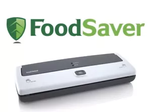 NEW - FoodSaver Seal-a-Meal Vacuum Food Sealer with Starter Bags - White/Gray - Picture 1 of 5