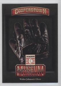 2013 Panini Cooperstown Collection Museum Pieces Walter Johnson #14 HOF