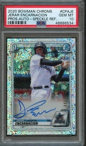 BB - 2020 - Bowman Chrome - Speckle- 132/299 - #CPAJE - J. Encarnacion - PSA 10 - Picture 1 of 2