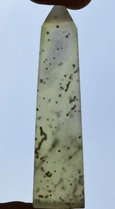 Obelisco vetro del deserto libico - 204 ct - teteorite tetite - impatto asteroide - altezza 3 - Foto 1 di 7