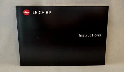 [ New ] Original Leica R9 Instructions guide book 203 pages { from Taiwan ] - Image 1 of 4