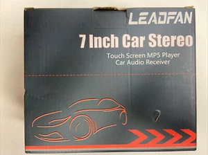 Reproductor de MP5 estéreo para automóvil LEADFAN de 7 pulgadas - receptor de audio para automóvil - - Imagen 1 de 11