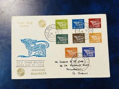 ИРЛАНДИЯ 1971 ДЕСЯТИЧНЫЙ ВЫПУСК FDC ⭐ - Изображение 1 из 3