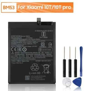 Batterie téléphone de remplacement originale BM53 pour Xiaomi 10T 10T Pro Mi 10T Mi 10T Pro - Photo 1 sur 6