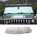 For Humme-R H2 Suv Sut 2003-2007 Car Front Windshield Sunvisor Uv Protector Kit