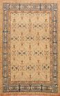 Antique Vegetable Dye Geometric Mahal Area Rug Hand-knotted Oriental 9x11 Carpet