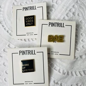 Pintrill 3 piezas pines surtidos con tarjetas - Imagen 1 de 7